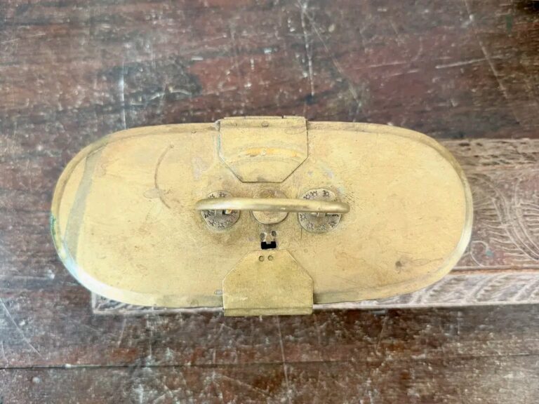 Kerala Oval Vellarika Chellam/ Cucumber shaped Paan Daan or Betel box - Image 3