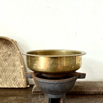 Auspicious golden brass Prasad Uruli pathiram, a versatile high quality serve ware