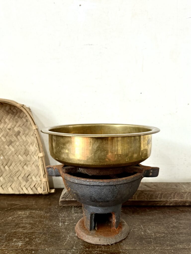 Auspicious golden brass Prasad Uruli pathiram, a versatile high quality serve ware
