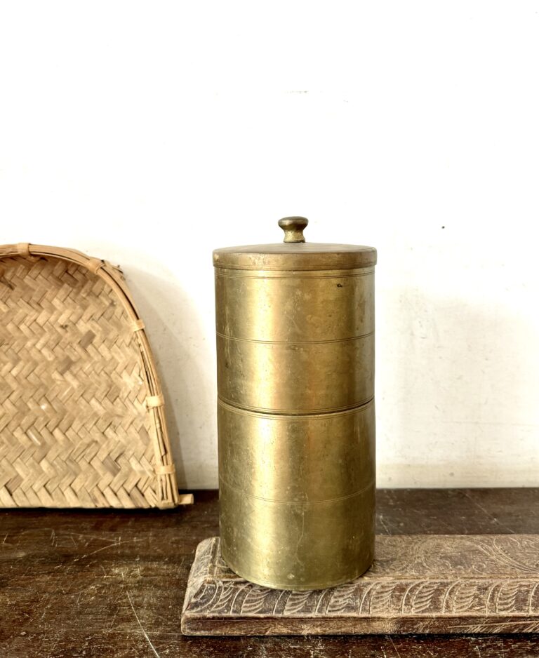 Classic golden brass coffee filter large family variant highest quality metal