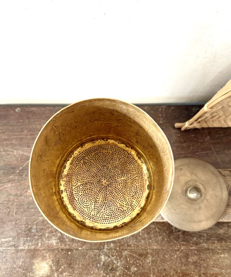 Kumil top golden brass coffee filter large family variant highest quality metal handmade - Image 4