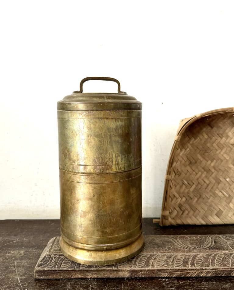 Classic Square top golden brass coffee filter large family variant highest quality
