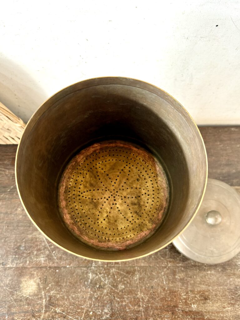 Giant golden brass coffee filter large joint family variant highest quality - Image 4