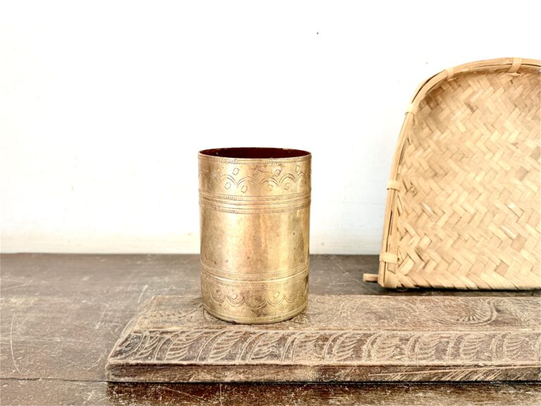 Chitra padi golden brass from Kongunadu handmade classic - Image 2