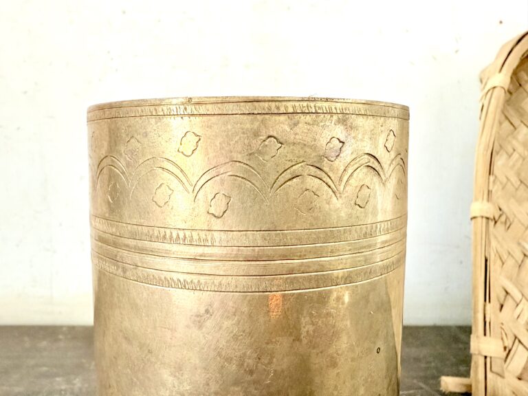 Chitra padi golden brass from Kongunadu handmade classic - Image 4