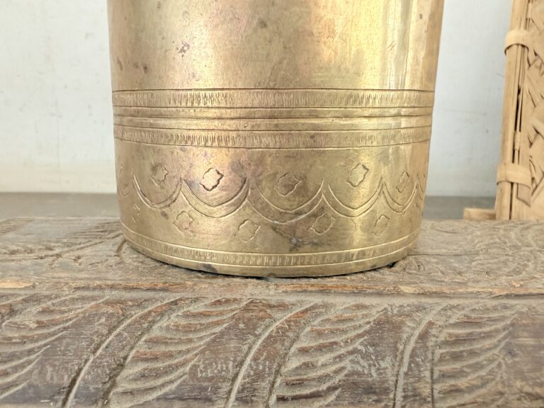 Chitra padi golden brass from Kongunadu handmade classic - Image 5