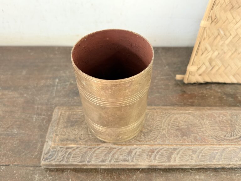 Chitra padi golden brass from Kongunadu handmade classic - Image 6
