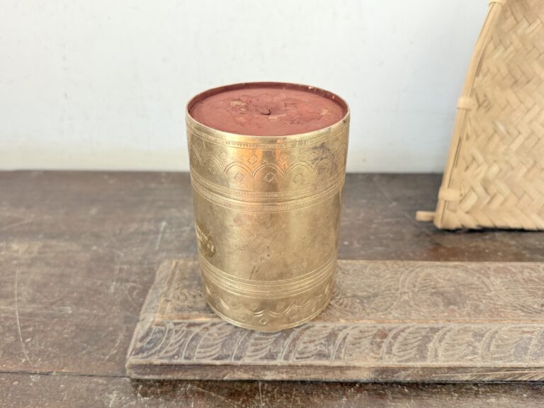 Chitra padi golden brass from Kongunadu handmade classic - Image 7