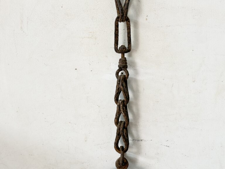 Antique 100+ years old Cast iron physical balance used in spice trade era - Image 5